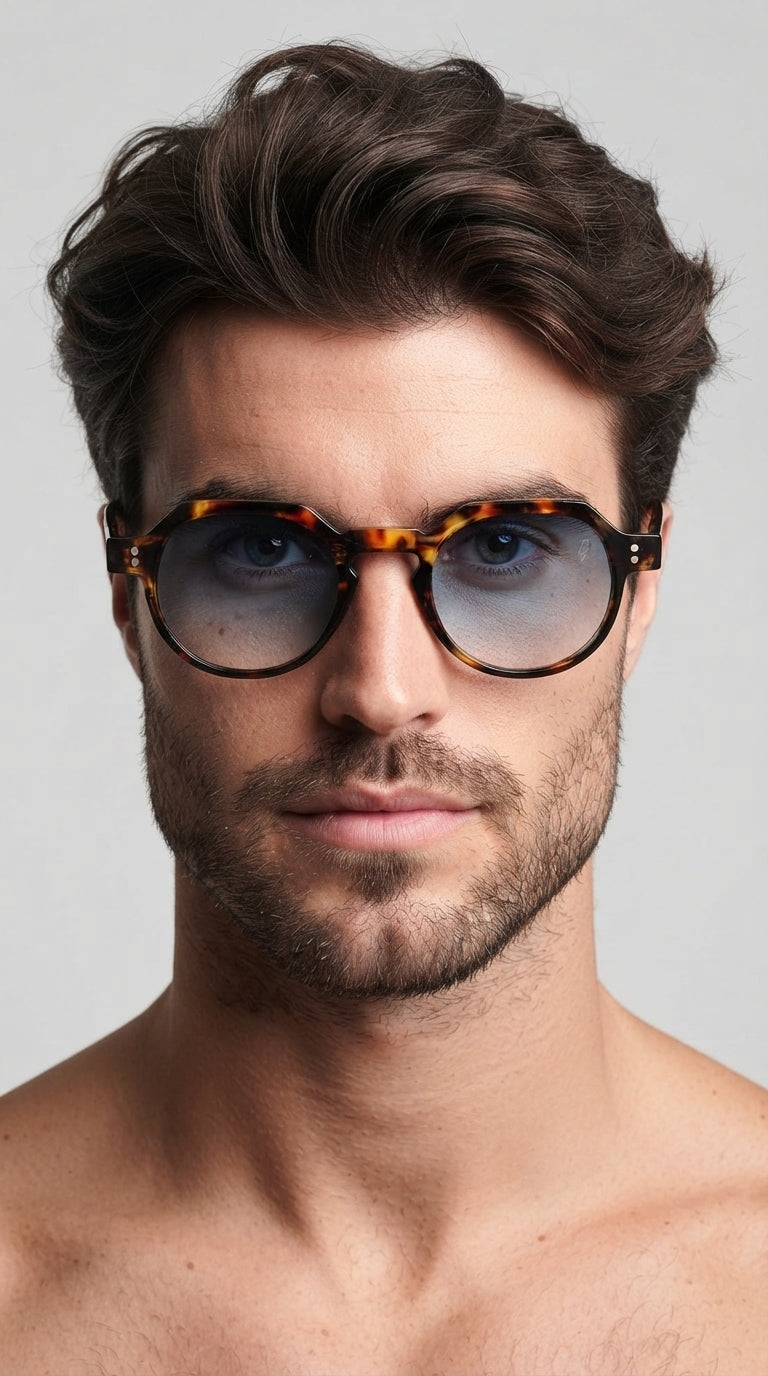 Óculos de Sol Fidelis Leopard Unisexx